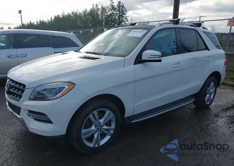 2013 Mercedes-Benz Ml 350 4Matic из США, поврежденный, VIN 4JGDA5HB0DA134262